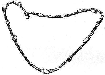 Fig. 435.—Single-strand medicine cord (Zuñi).