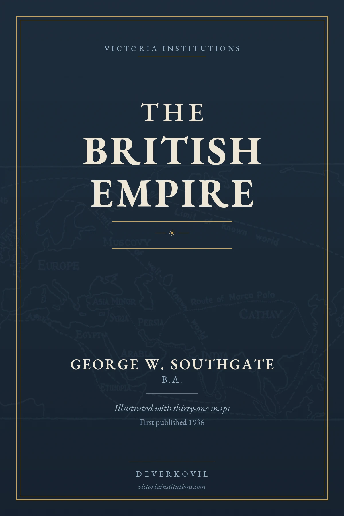 Cover of The British Empire by George W. Southgate