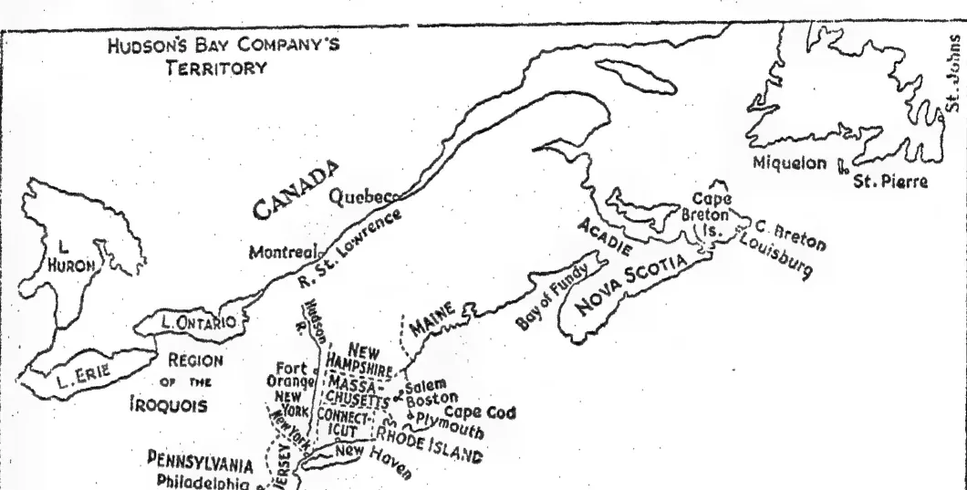 Early English Settlements in North America