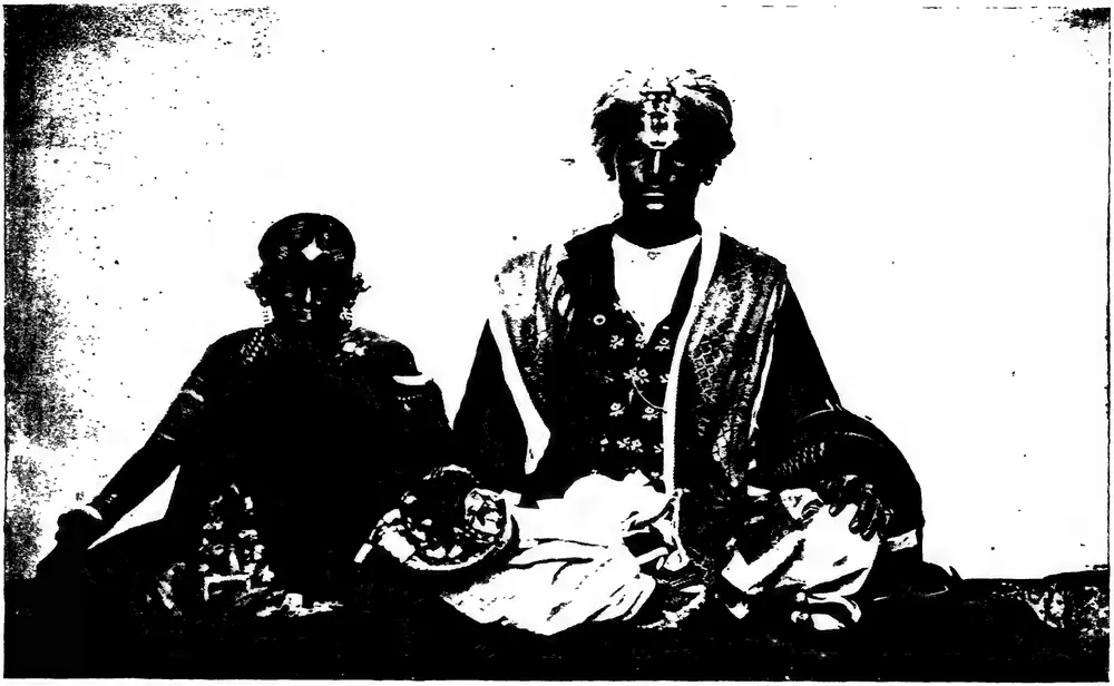 Gāniga bride and bridegroom