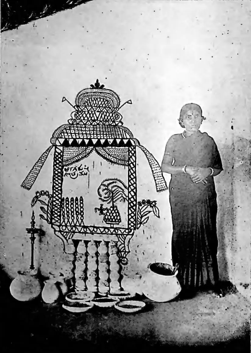Patnūlkāran marriage wall design