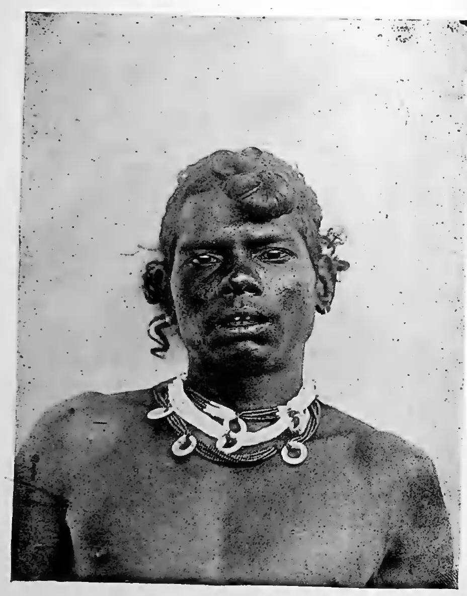 Mala Vēdan with filed teeth