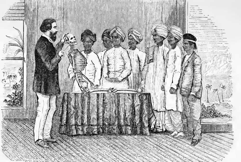 Medical Missionary and Students