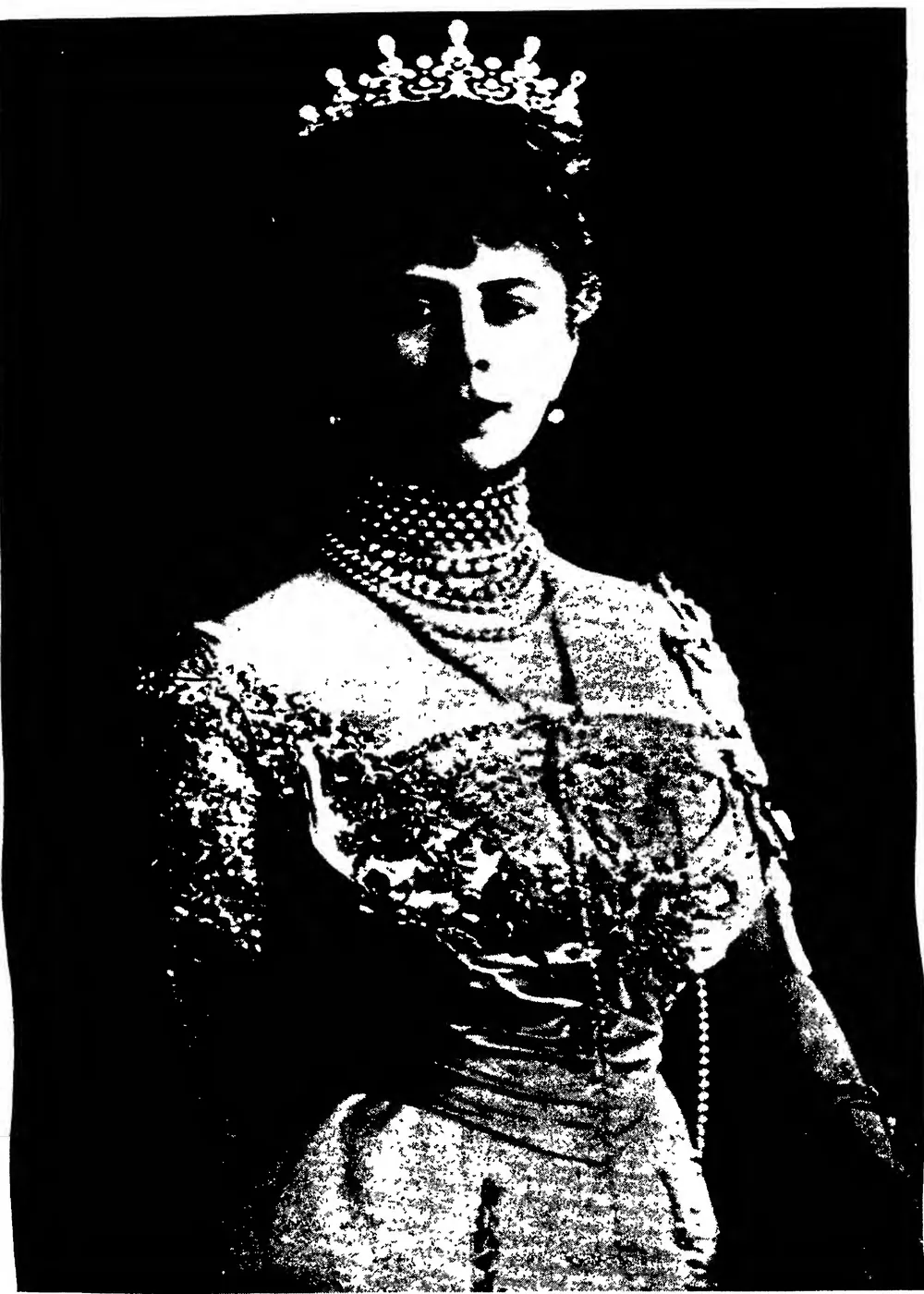H.M. the Queen at the Time of Her Marriage to H.M. the King, Then the Duke of York