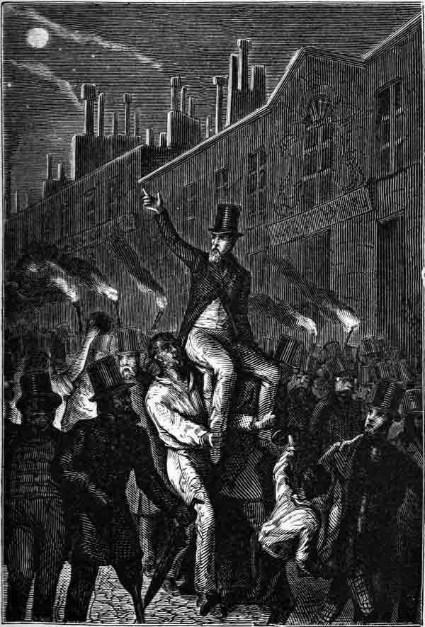 Illustration: THE TORCHLIGHT PROCESSION.