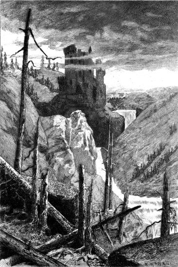 Geierstein. Drawn and etched by R. de los Rios