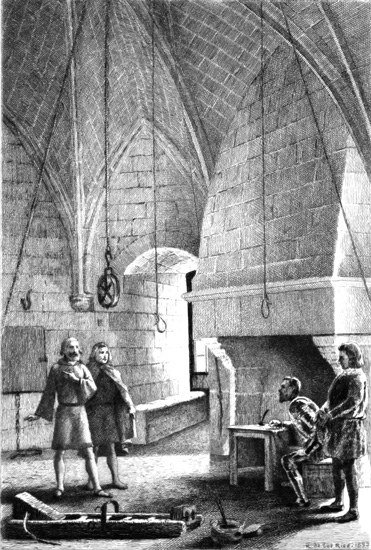 The Examination. Drawn and etched by R. de los Rios