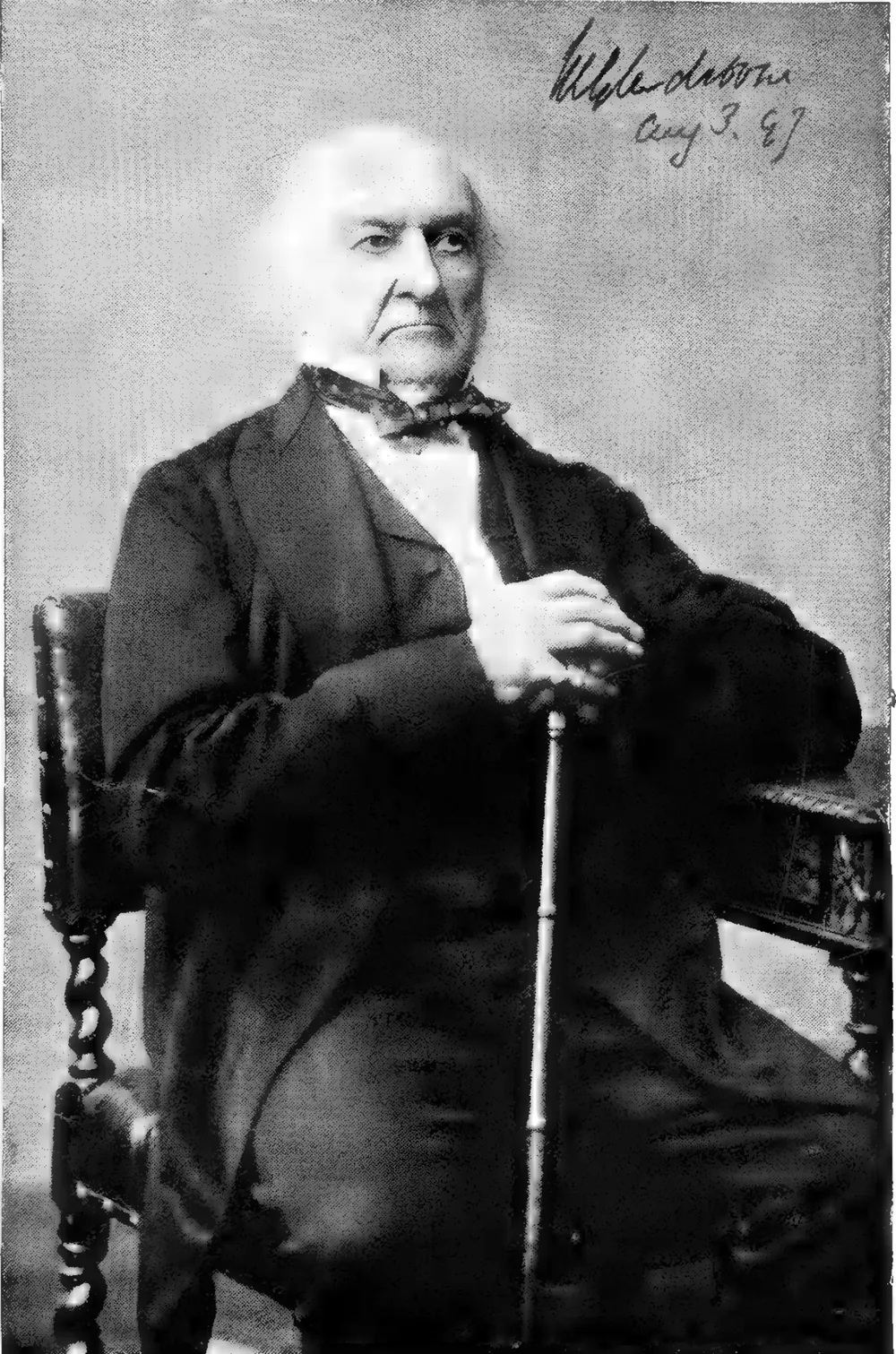 Autographed Photograph Given to Me by Mr. Gladstone, August 3, 1897