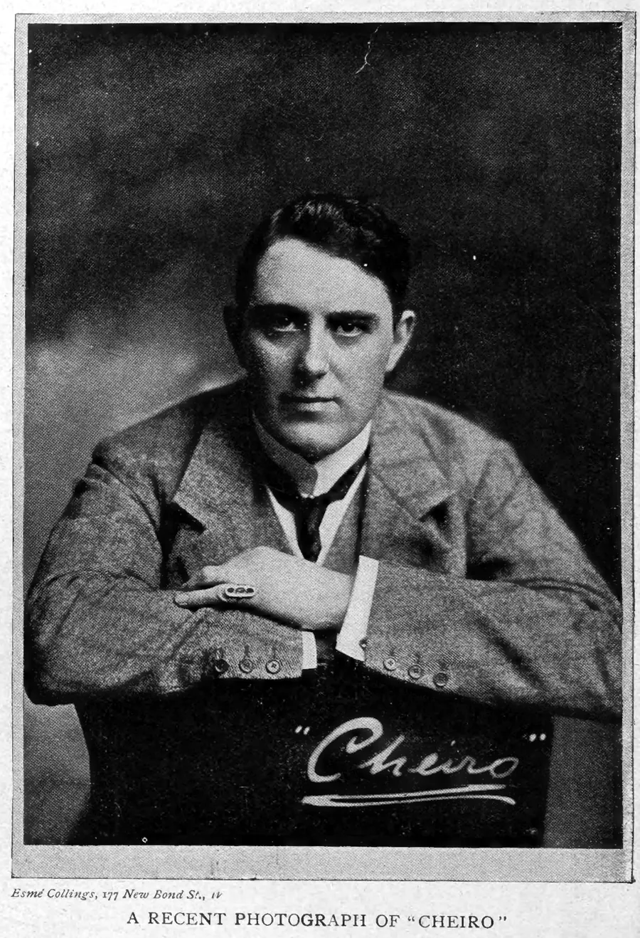 Frontispiece: a recent photograph of Cheiro