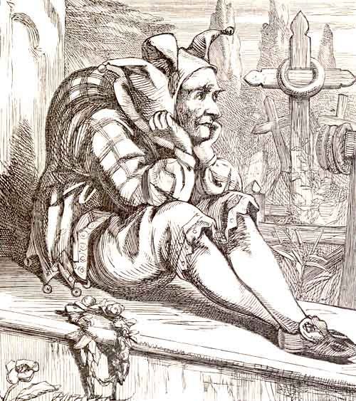 PULCINELLA ON COLUMBINE'S GRAVE.