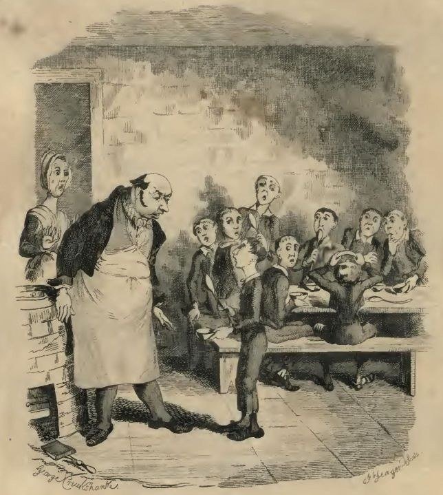Etching by George Cruikshank