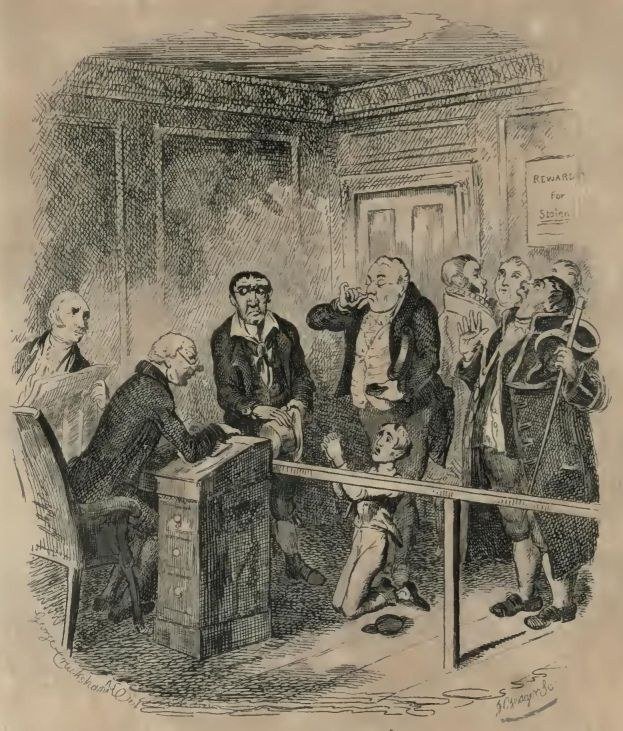 Etching by George Cruikshank