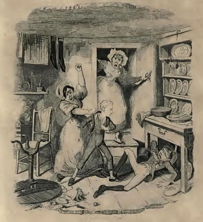 Etching by George Cruikshank