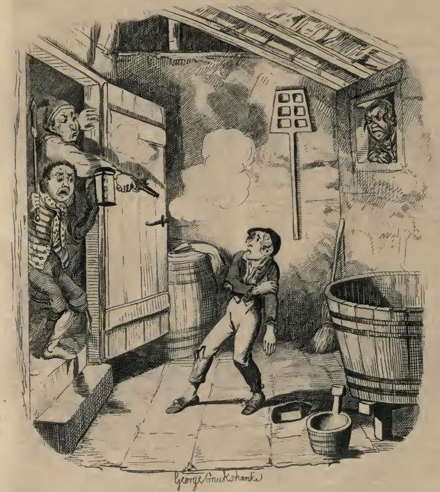 Etching by George Cruikshank
