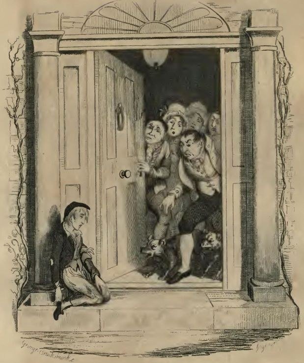 Etching by George Cruikshank