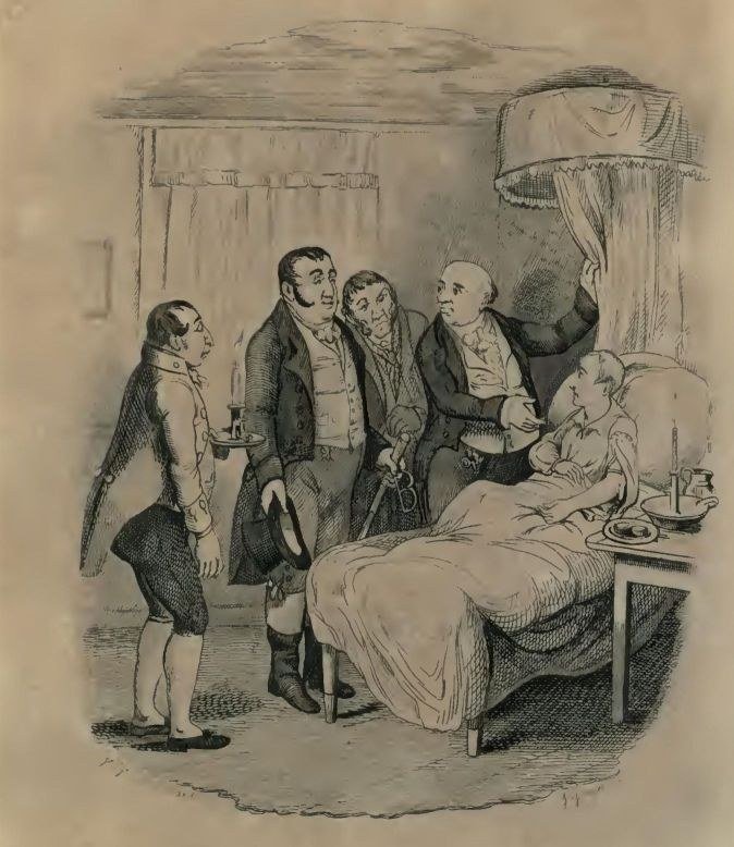 Etching by George Cruikshank