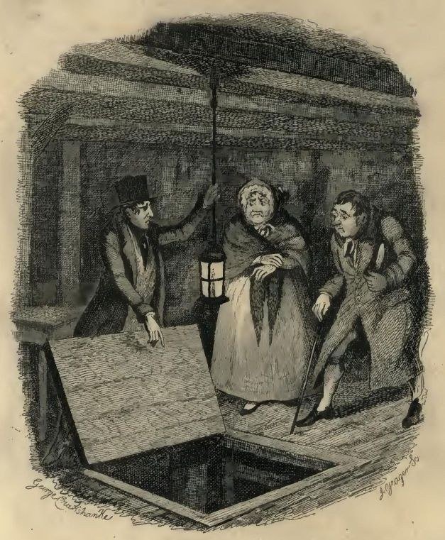 Etching by George Cruikshank