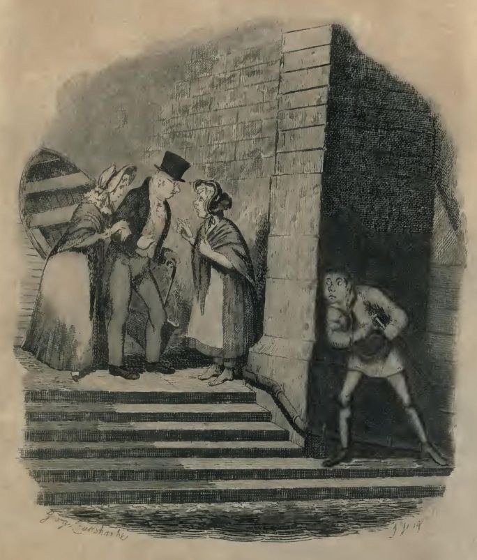Etching by George Cruikshank