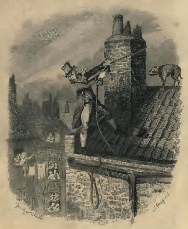 Etching by George Cruikshank