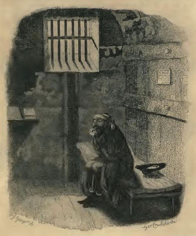 Etching by George Cruikshank