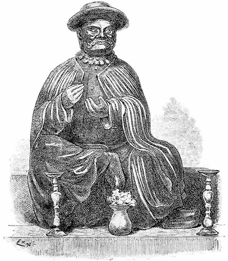 The Pseudo Marco Polo at Canton.