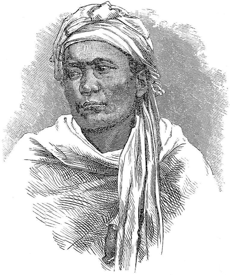 Portrait of a Hazára.