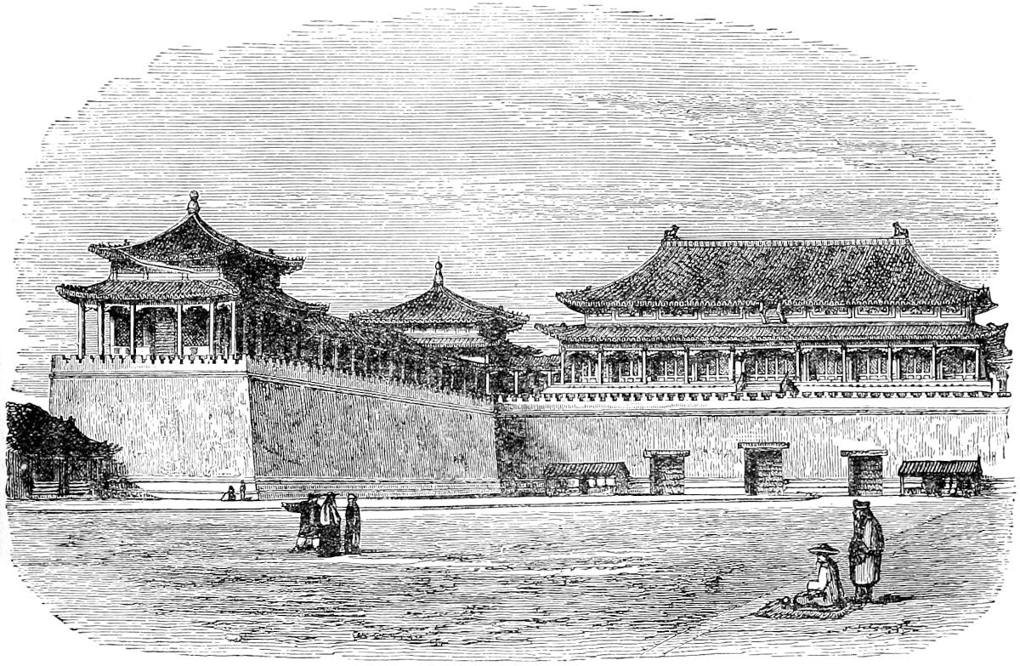 Winter Palace at Peking.