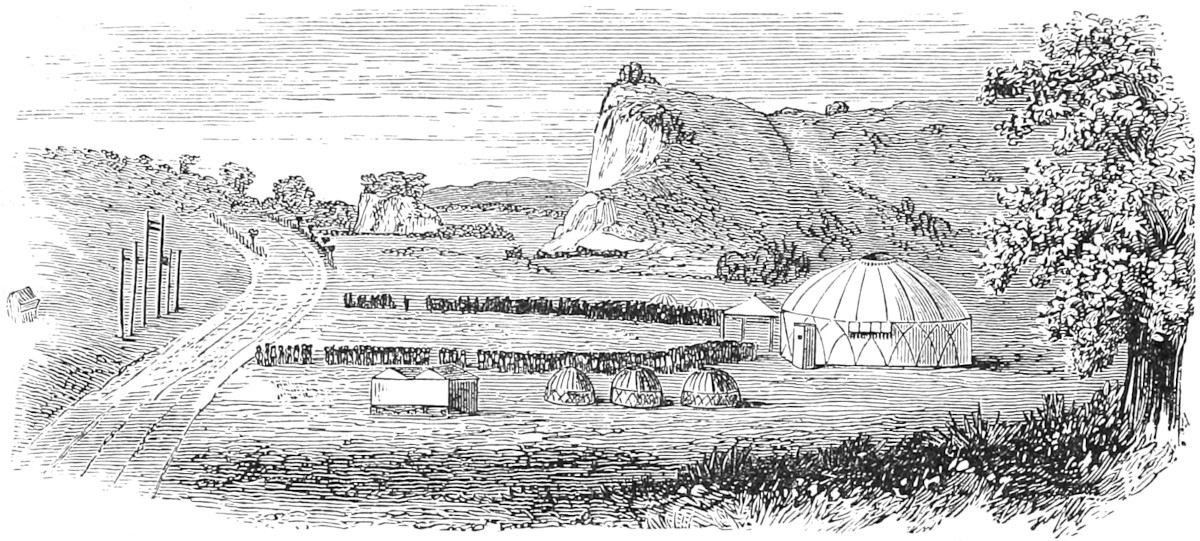 The Tents of the Emperor Kienlung.