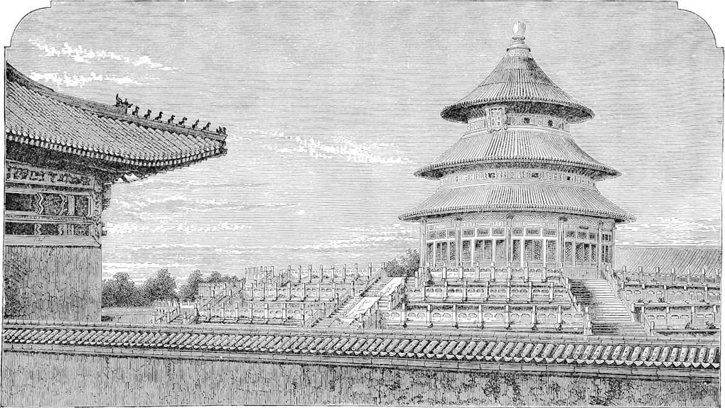 Great Temple of Heaven, Peking.