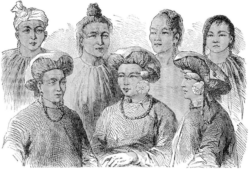 Mountaineers on the Borders of Sze ch’wan and Yun-nan.