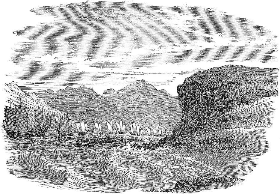 The Kaan’s Fleet leaving the Port of Zayton.