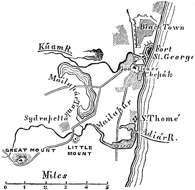 St. Thomas Localities at Madras.