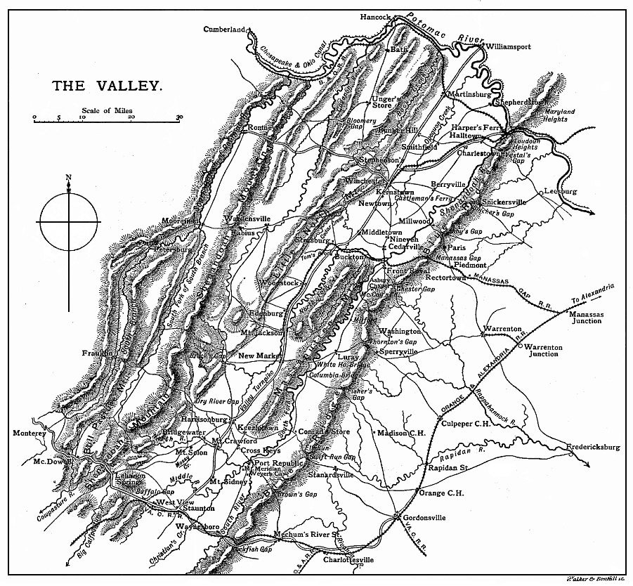 Map of The Valley