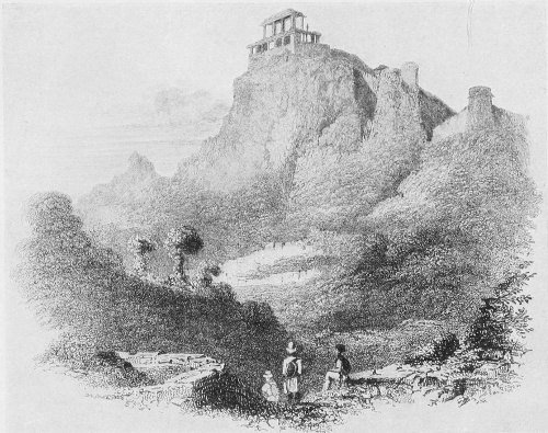 RUINS OF THE FORTRESS OF BAYĀNA.