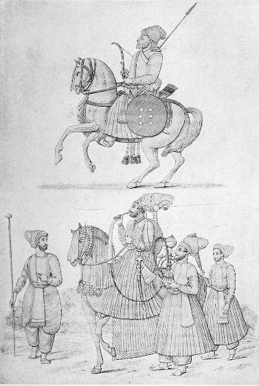 (1) DURGA DAS. (2) MAHARAJA SHER SINGH OF RIAN.
