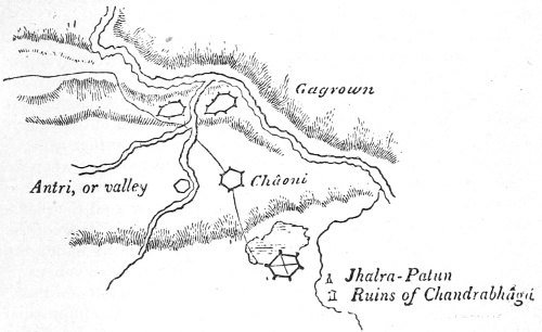 Gāgraun, Chhāoni.
