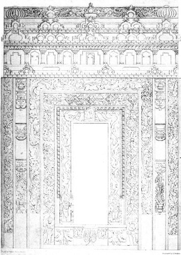ENTRANCE TO THE SANCTUARY OF A TEMPLE AT CHANDRAVATI.