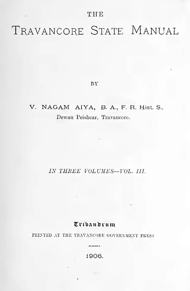 Title page of the 1906 edition, Volume III